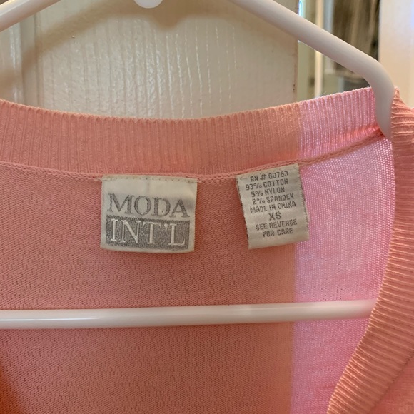 Pink knit cardigan - Picture 2 of 2